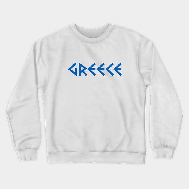 Greece Crewneck Sweatshirt by greekcorner